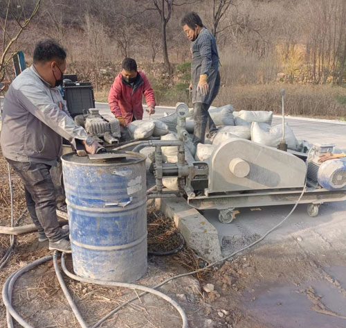 龙岩路面下沉注浆